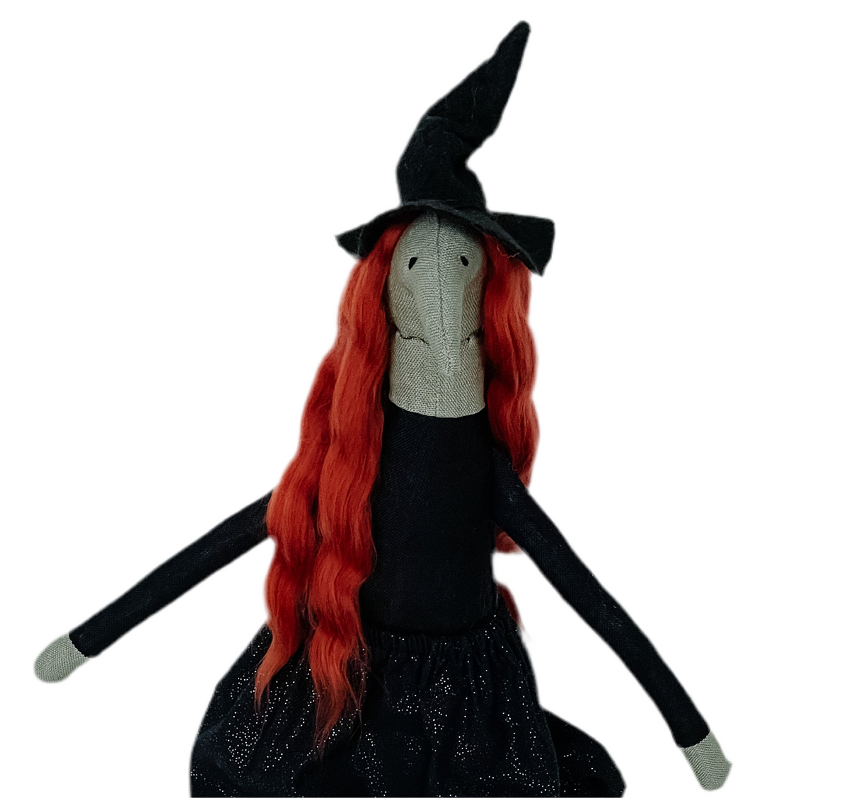 Witch with long red hair – Basil Village