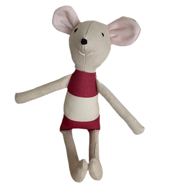8" Sand Austrian Flag Mouse