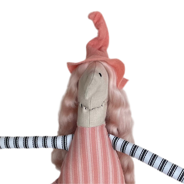 Coral Stripe Witch