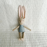 8" Sand Carnation Bunny in Teal