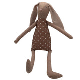 18" Rosewood Carnation Rabbit in Brown