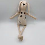 18" Sand Dalmatian Dog Large Dot