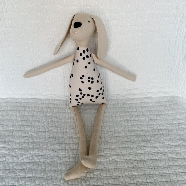 18" Sand Dalmatian Dog Small Dot