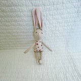 8" Sand Strawberry Bunny in Pink Berry