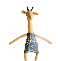 22” Honey North Giraffe in Blue