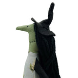 Sally Witch with long black hair