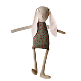 18" Tan Rose Patch Rabbit in Green
