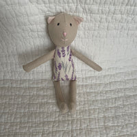 8" Sand Lavender Cat