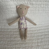 8" Sand Lavender Cat