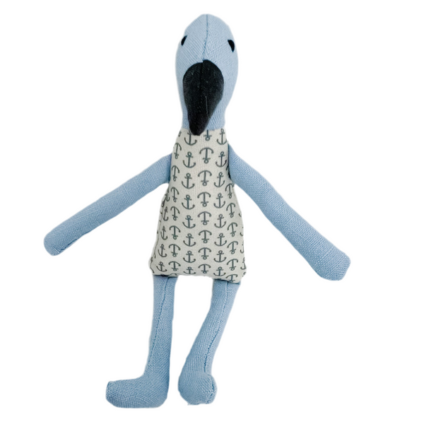 8" Blue Salty Bird