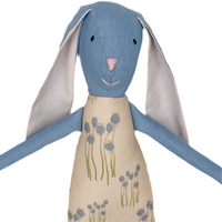 18" Blue Poppy Seed Rabbit