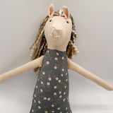 18" Sand Spurge Horse in Blue