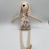 18" Sand Dalmatian Dog Small Dot