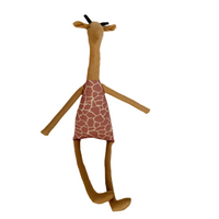 22” Honey Northern Giraffe in Pink