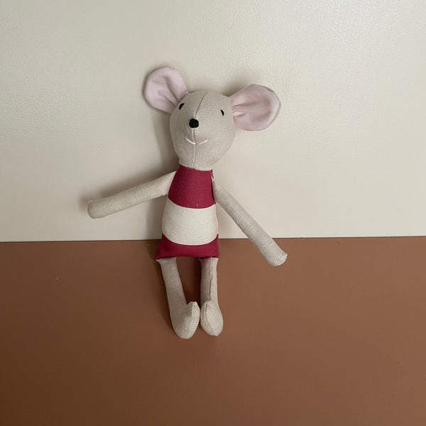 8" Sand Austrian Flag Mouse