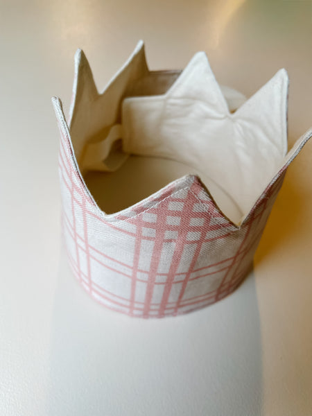 Creative Play Crown in Pink Fence