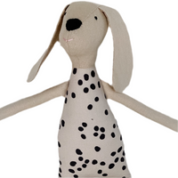 18" Sand Dalmatian Dog Small Dot