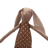18" Rosewood Carnation Rabbit in Brown