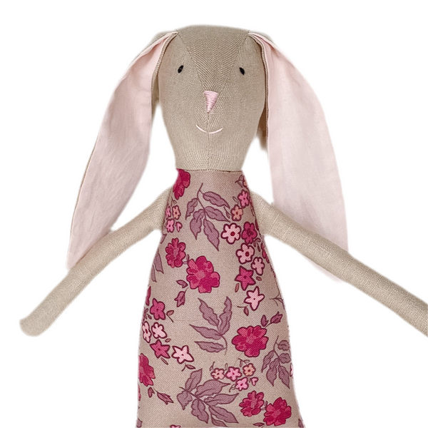 18" Tan Comfrey Rabbit in Olive