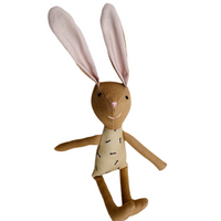 8" Honey Bee Bunny in yellow