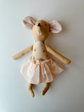 8" Doll Skirt in pale peach