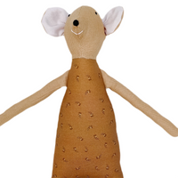 18" Honey Rose Bud Mouse in Toast