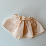 8" Doll Skirt in pale peach