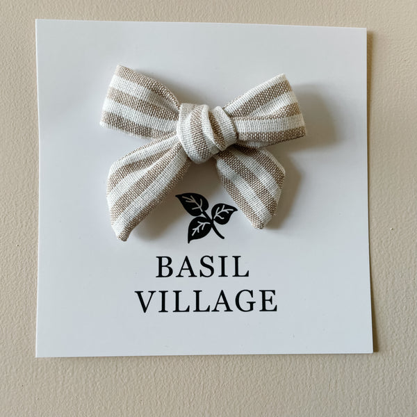 Small Classic Bow Stripes