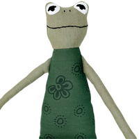 18" Green Happy Frog