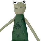 18" Green Happy Frog