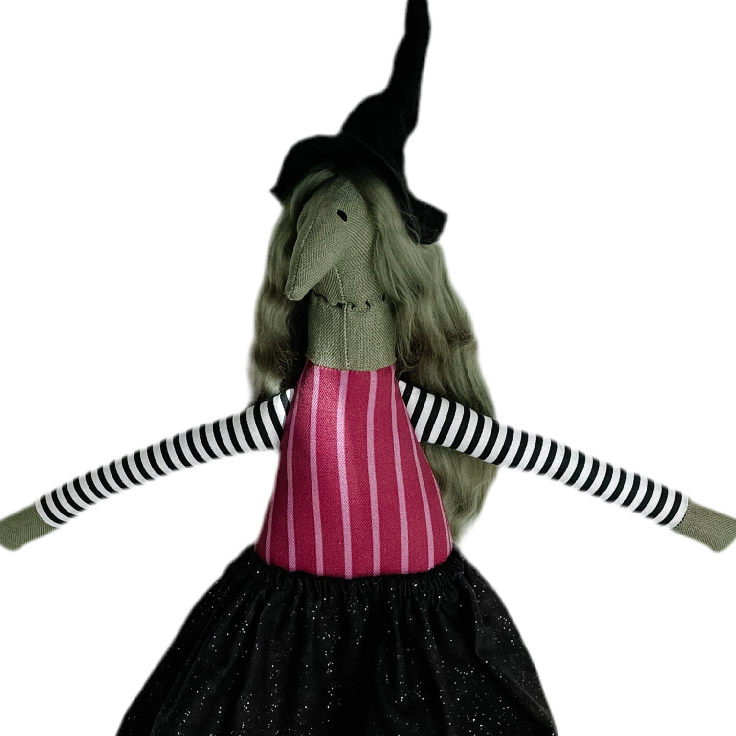 Gertrude Witch with green hair – Basil Village