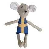 8" Sand Swedish Flag Mouse