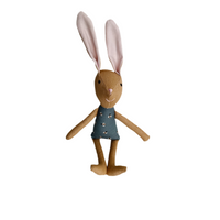 8" Honey Bee Bunny in blue