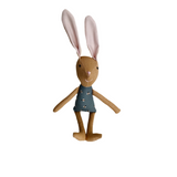 8" Honey Bee Bunny in blue