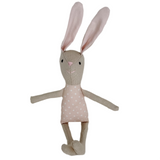 8" Sand Carnation Bunny in Pink
