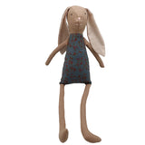 18" Rosewood Rose Patch Rabbit in Blue
