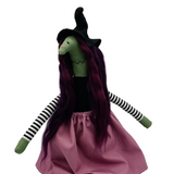 Purple Witch with purple hair