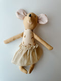 8" Doll Skirt in ecru