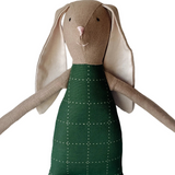 18" Rosewood Mr. Rabbit in Green