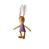 8" Honey Bee Bunny in purple