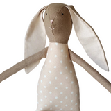 18" Rosewood Carnation Rabbit in Pink