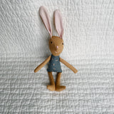 8" Honey Bee Bunny in blue