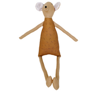 18" Honey Rose Bud Mouse in Toast