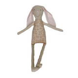 18" Sand Rose Patch Rabbit in Neutral