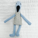 8" Blue Salty Bird