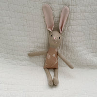 8" Tan Chrysanthemum Bunny in Neutral