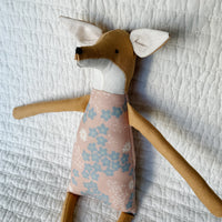 18" Honey Forget-Me-Not Fox in pink