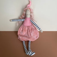 Pink Stripe Witch