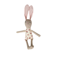 8" Sand Strawberry Bunny in Pink Berry