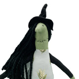 Sally Witch with long black hair